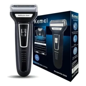 Máquina Depiladora Do Corpo Todo Premium Kemei Km-6776 Preto 127/220v