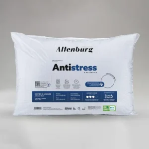 Altenburg Antistress Travesseiro Tradicional tech 50x70cm suporte firme Branco