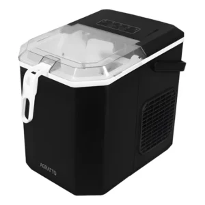 Máquina De Gelo Portátil 12kg Preto Mg-01 Agratto 127v 127v Preto