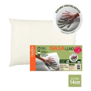Duoflex Nasa travesseiro alto luxo 50x70cm