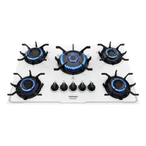 Cooktop a gás Itatiaia Branco 5 Bocas Itamaster 3700000344