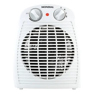 Aquecedor De Ar Elétrico Mondial Portatil 110v Frio Inverno Branco/cinza 110