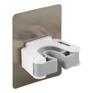 Suporte Autocolante Para Pendurar Vassoura Vonder 5kg Branco