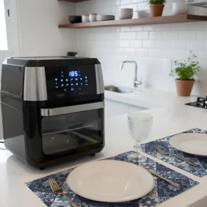 Air Fryer Oven Fry 12l Elgin 4 Em 1 + Brinde Jogo Americano Azulejos 220v