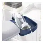 Tábua De Passar Roupa Grande 134cm Preta Dobrável Lisa - Imagem 2