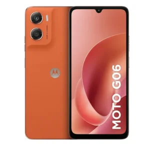 Smartphone Motorola Moto G06 - 128gb 12gb (4gb Ram + 8gb Ram Boost) E Camera 50mp Com Ai Bateria De 5200 Mah Tela 6.9 - Laranja