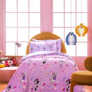 Cobertor Manta Soft Solteiro Disney Personagens Antialergica Cor Minnie E Margarida
