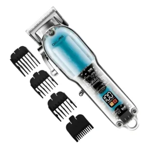 Máquina De Cortar Cabelo Sem Fio Recarregável Profissional