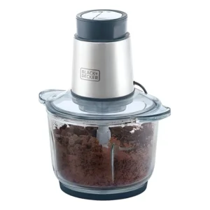 Mini Processador De Alimentos Mp300g Blackdecker 2l - 220v Cinza 220v