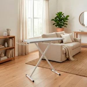 Tabua De Passar Roupa Térmica Mesa Resistente Dobravel Ferro