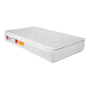 Colchão Solteiro Royal Saúde Plus Orthocrin D45 Pillow Top Alto Suporte 88x188x28