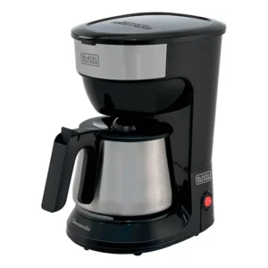 Cafeteira Inox Elétrica 38 Xícaras Black&decker 127v Filtro Preto