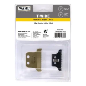 Lâmina de acabamento Wahl T-wide Gold detailer cordless cor dourado