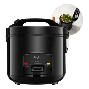 Panela Elétrica De Arroz Rizzo 5 Xícaras 400w Preta Elgin