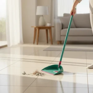Pá De Lixo Com Cabo Articulado Noviça Bettanin Cor Verde