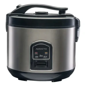 Panela De Arroz Elétrica Agratto Visor Vidro PAI10X Inox
