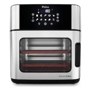Fritadeira Air Fryer Philco PAF16A 4 Em 1 Painel Digital 16l Preto