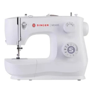 Máquina de costura reta Singer Doméstica M2405 portátil - branco