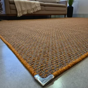 Tapete Sisal Sala 200x150 Antiletárgico Antimofo Antiácaro Desenho Do Tecido S-577