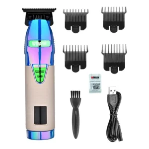 Maquina Acabamento Wmark Ng 318 Fruta Cor Profissional Azul-petróleo 127/220v