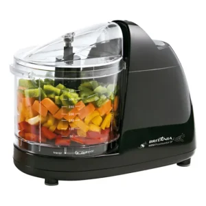 Britânia Mini Processador De Alimentos 2p 63301004 Negro Preto 127v