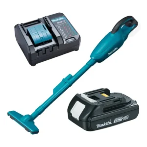 Aspirador De Pó Dcl180z Makita Com Carregador E Bateria Cor Azul