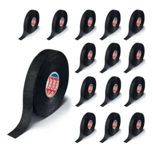 Kit 16 Fita Isolante De Tecido Para Chicote 25m Atacado Tesa