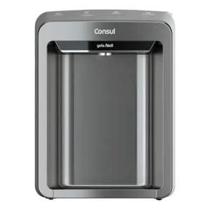 Purificador Filtro De Água Consul Painel Touch, 3 Níveis De Temperatura Cinza, Bivolt, Compacto, Design Moderno