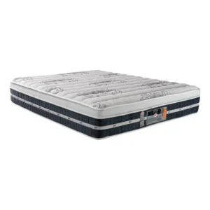 Colchão Queen Silver Star Pocket Castor 158x198 Cor Cinza