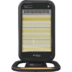 Aquecedor Cadence Halógeno Lumiconfort Aqc315 Cor Preto