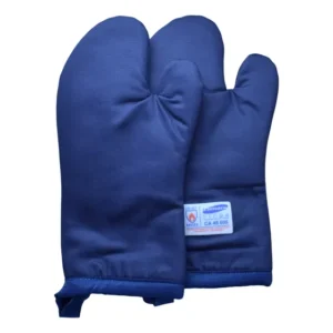 Luva Thermo Mão De Gato Térmica 50cm Cano Longa - Azul Azul Luva Thermo