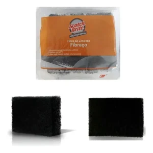 Esponja Fibraço - 25 Unidades(05 Pcts C 05 Un) Scotch Brite