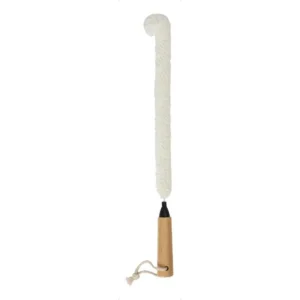 Escova De Limpeza Flexível Para Jarras Com Cabo De Bambu