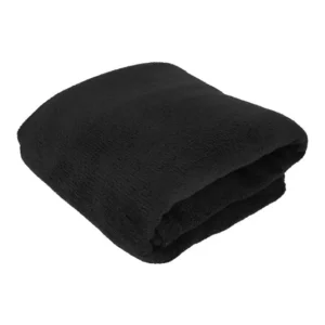 Manta Micro Fibra Preto 110 X 150 Cm - Direto Da Fabrica