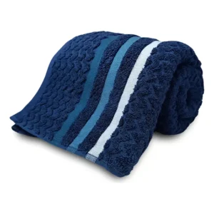 Toalha De Rosto Corttex Trento 100% Algodão Ultra Macia Cor Azul-marinho