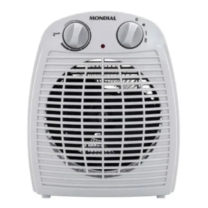 Aquecedor De Ambiente A-08 C/ Controle Temperatura Mondial Cor Cinza Voltagem 110v