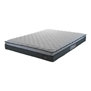 Colchão Casal Queen Espuma D33 Pillow Top Millenium Cinza/br Cor Cinza/bran