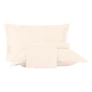 Jogo De Cama Altenburg Queen Acetinado Play Almond 4 Pçs