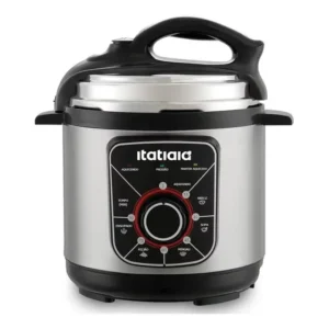 Panela De Pressão Elétrica Itatiaia Essencial 3l Inox 700w Preto 220v