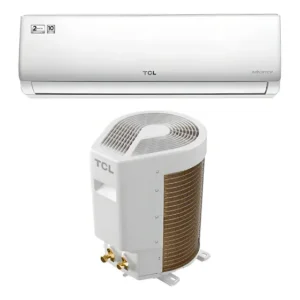 Ar-condicionado split inverter TCL Elite GV de 9000 BTU unidade externa branca