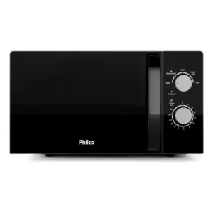 Micro­ondas Philco 20l Preto Mecânico Limpa Fácil PMO23M