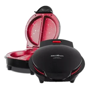Omeleteira Britânia Antiaderente Ceramica Redstone 750w Preto 220v