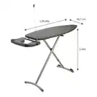 Mesa Para Passar Roupas Grande Dobrável Para Hotel Com Rodas - Imagem 5