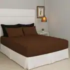 Jogo De Lençol Cama Casal Size 3 Peças Box Liso Com Elástico Malha 100% Algodão Cozzilar Toque Macio Hotel Pousada Cinza - Imagem 11