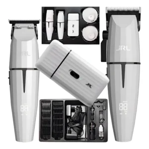 Kit Jrl Corte, Acabamento E Shaver Ghost 2 Branca Branco 127/220v
