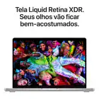 PRODUTO INDISPONÍVEL Apple 2025 MacBook Pro (de 14 polegadas, Chip M5 da Apple com CPU de 10 núcleos e GPU de 10 núcleos., 16GB Memória unificada, de 512 GB) - Prateado - Imagem 5