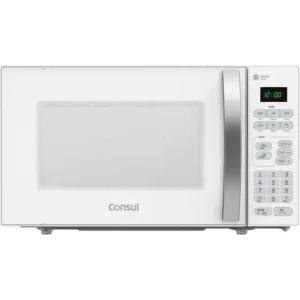 Micro Ondas 20 Litros 10 Níveis De Potência Cma20bb Consul Cor Branco