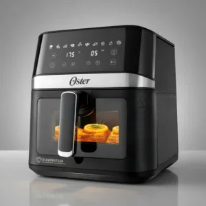 Fritadeira Diamondtech Oster 6l Com Visor Transparente 127v Preto 127v