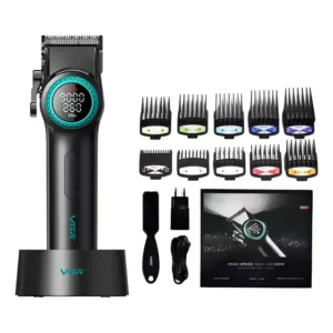 Máquina De Cabelo Preto Vgr 001 Preto 127/220v