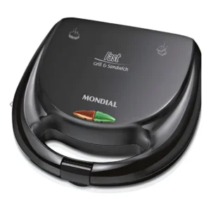 Sanduicheira Fast Grill Sandwich Mondial S12 750w Preto 220v Preto 220v